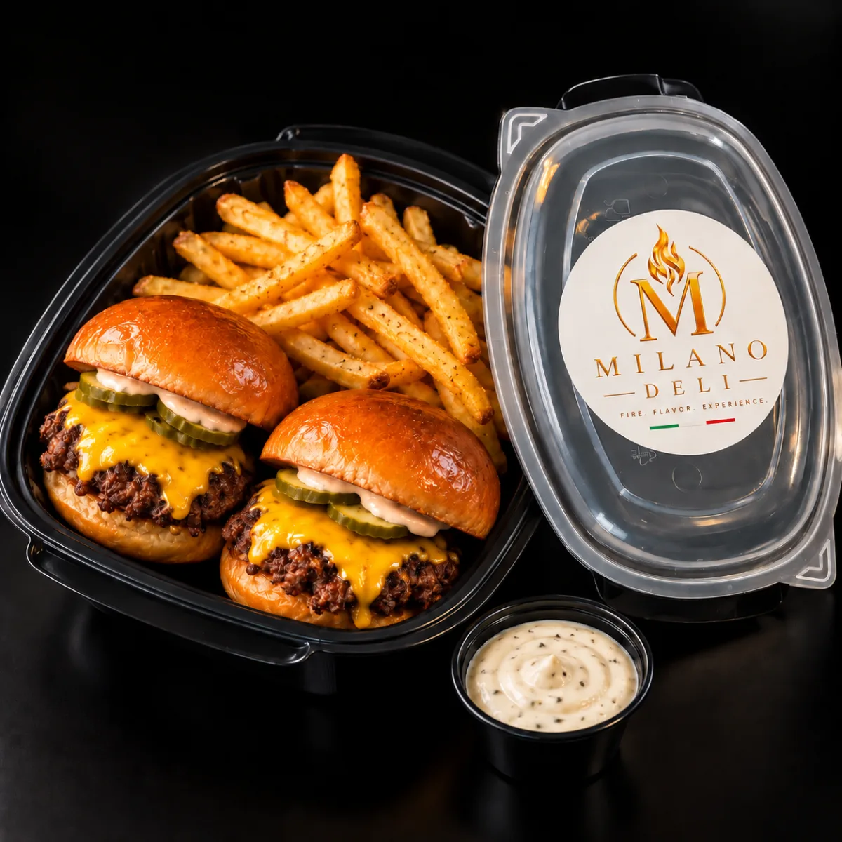 2 Mini Burger Box