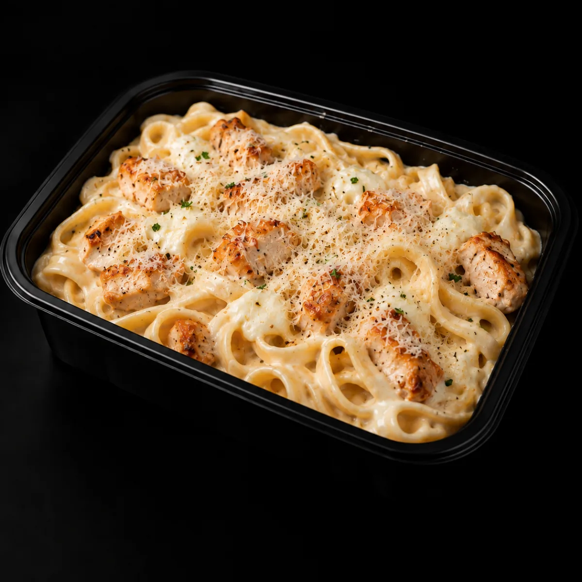 Flower fusilli creamy chicken pentru copii