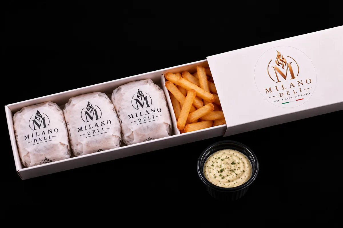  box cu 3 mini burgeri